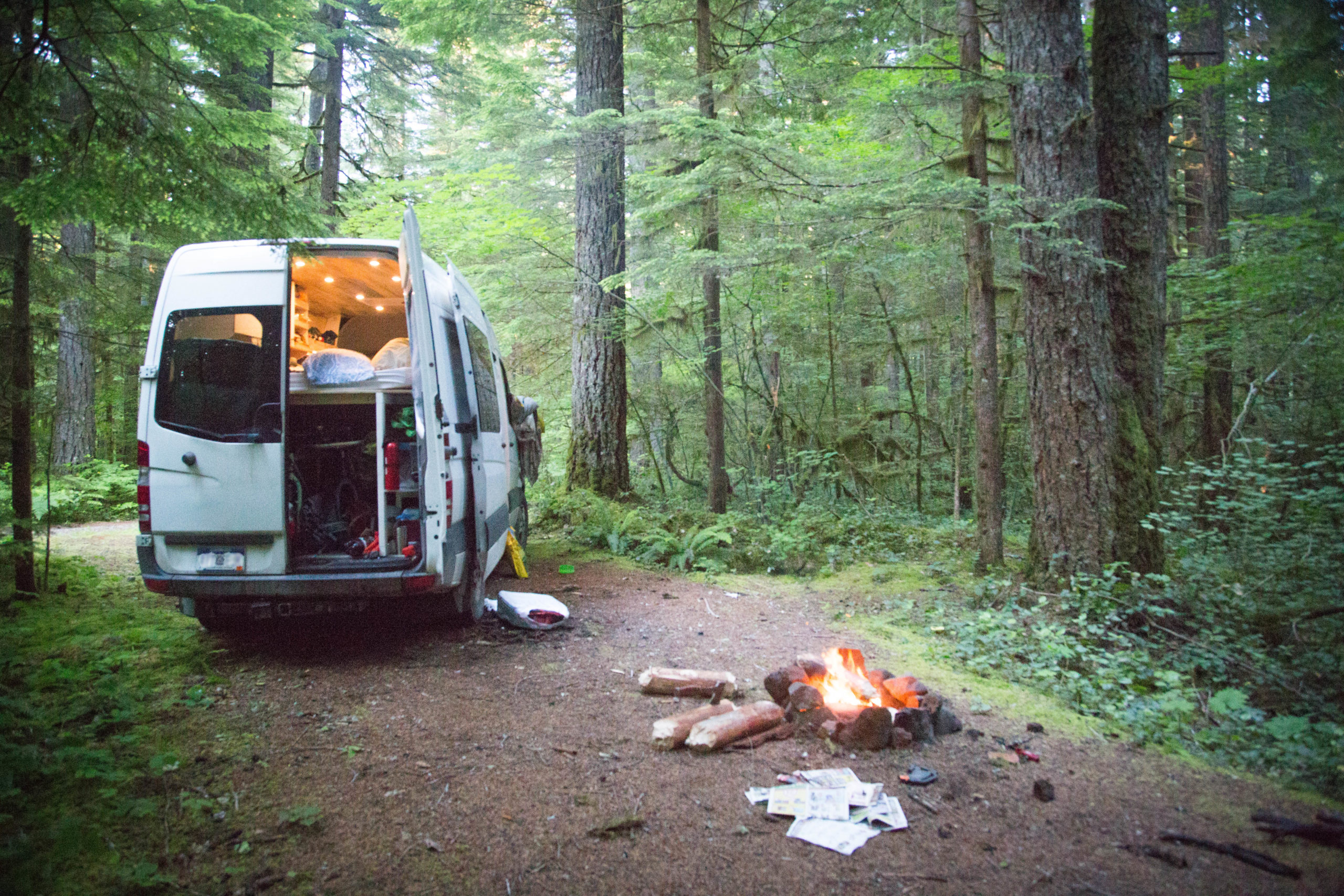 We love our free campsites!